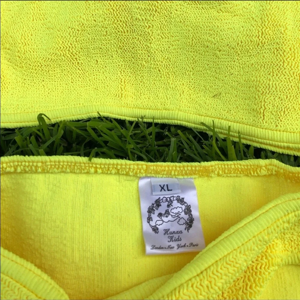 Hunza G Kids Yellow Bikini bottom only